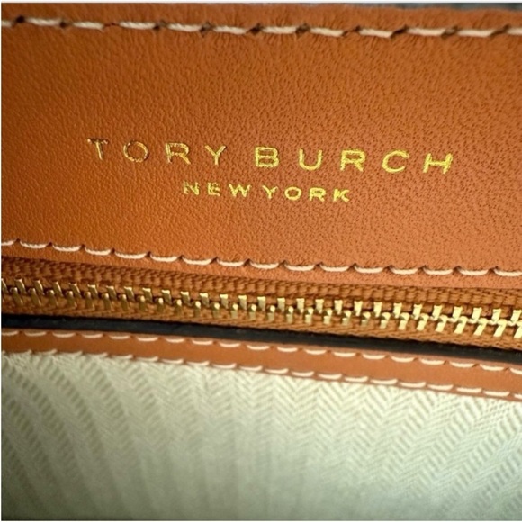 🆕- Tory Burch Miller Striped Plaid Double Weave Crossbody Bag. - Picture 12 of 13